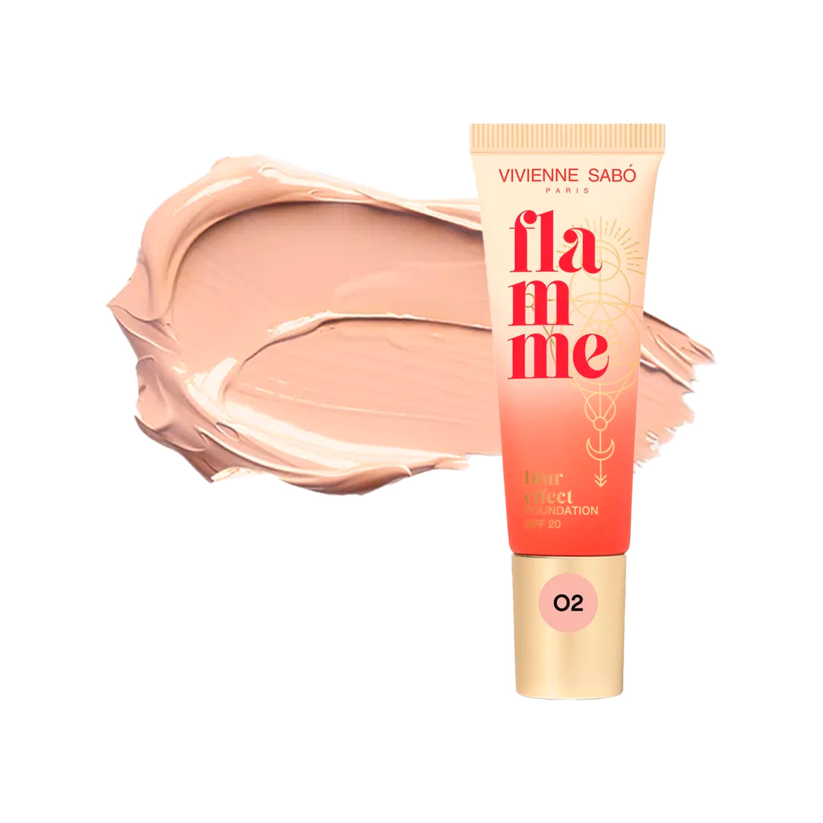 Тональный Крем С Сиянием Vivienne Sabo Flamme Blur Effect Foundation