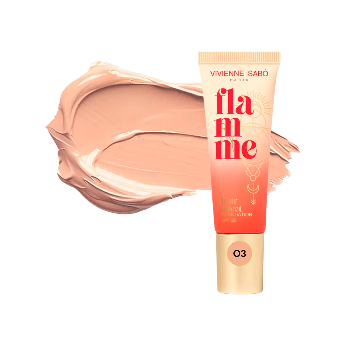 Тональный Крем С Сиянием Vivienne Sabo Flamme Blur Effect Foundation