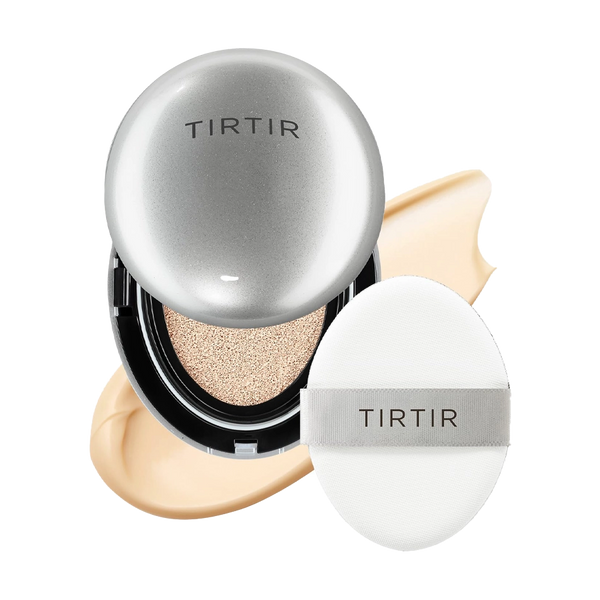 Gaisīgs kušons ar mirdzošu noslēguma akcentu TIRTIR Mask Fit Aura Cushion