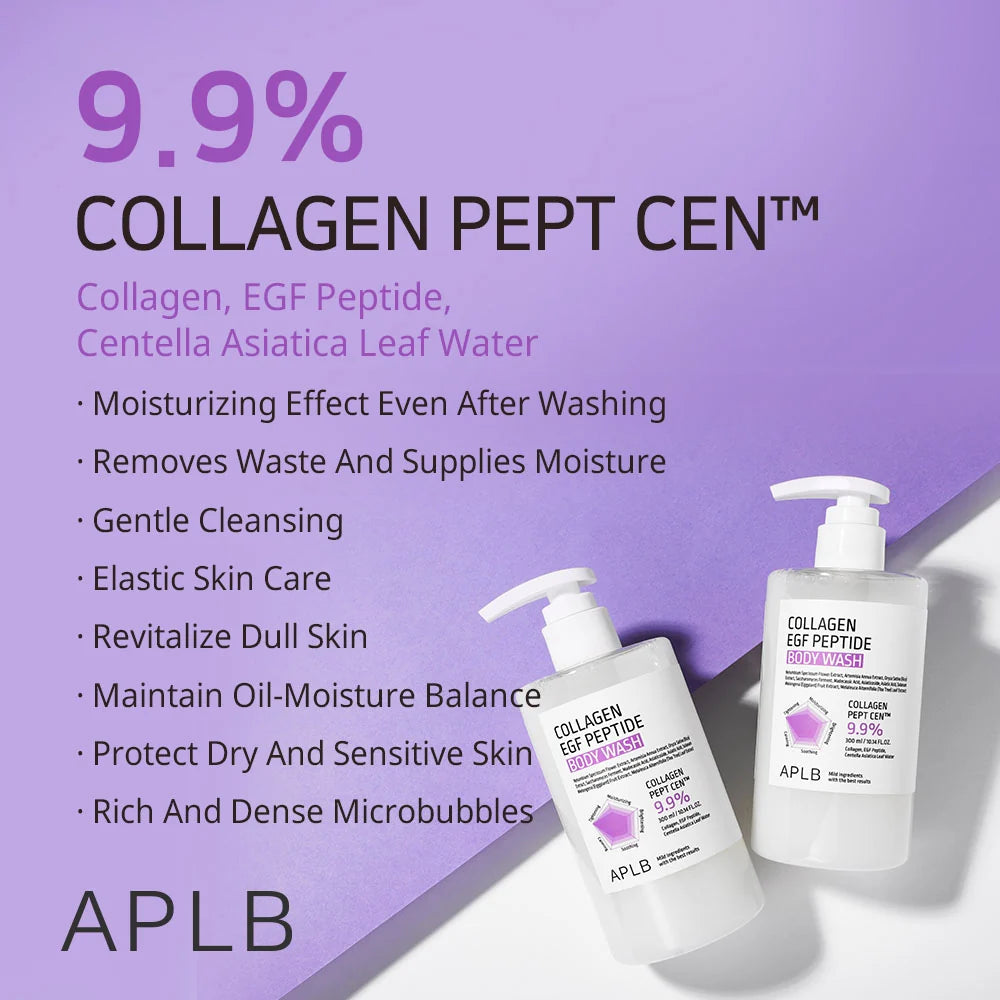 Очищающее средство для тела APLB Collagen EGF Peptide Body Wash