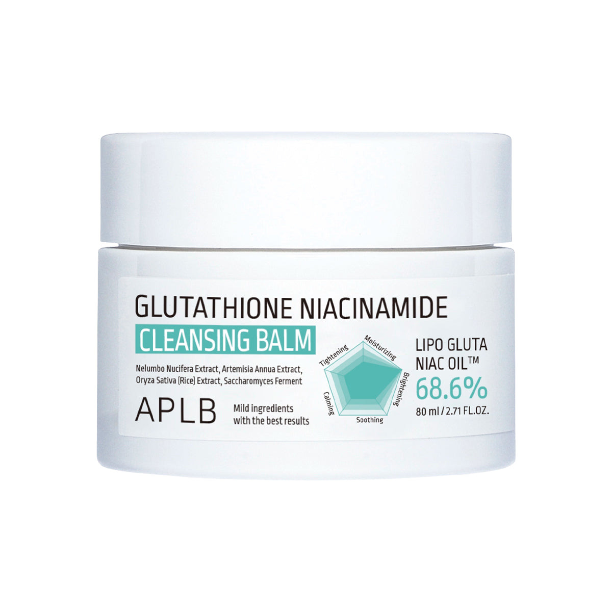 APLB Glutathione Niacinamide Cleansing Balm