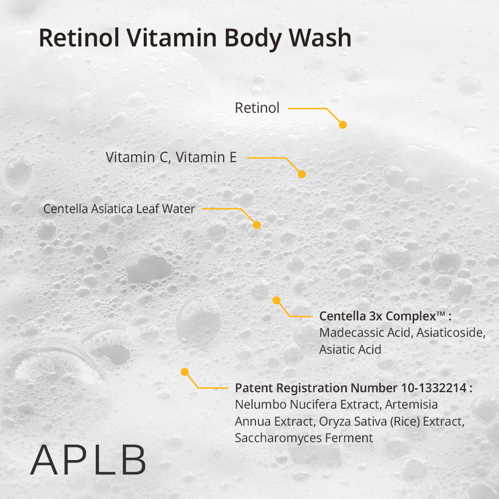 APLB Retinol Vitamin C Vitamin E Body Wash