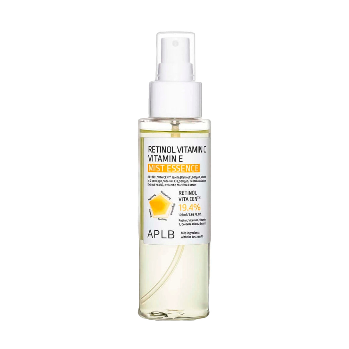 Тонизирующая мист-эссенция с ретинолом APLB Retinol Vitamin C Vitamin E Mist Essence