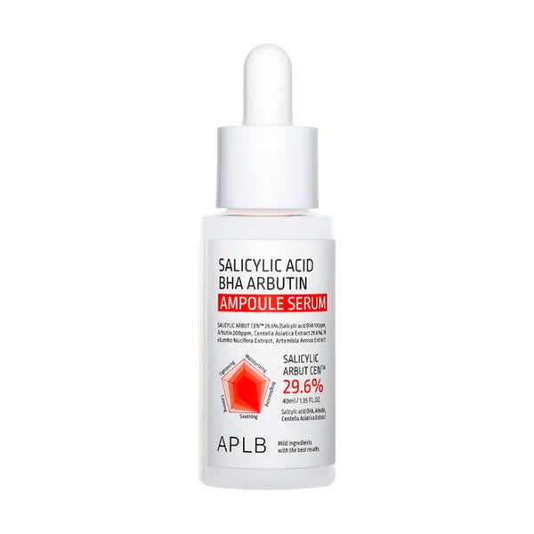 Puhastav ja helendav seerum salitsüülhappe ja arbutiiniga APLB Salicylic Acid BHA Arbutin Ampoule Serum