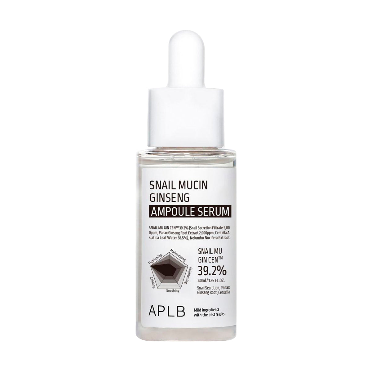 APLB Snail Mucin Ginseng Ampoule Serum