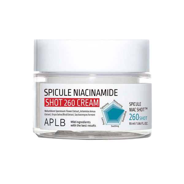 Крем с микроспикулами и ниацинамидом APLB Spicule Niacinamide Shot 260 Cream