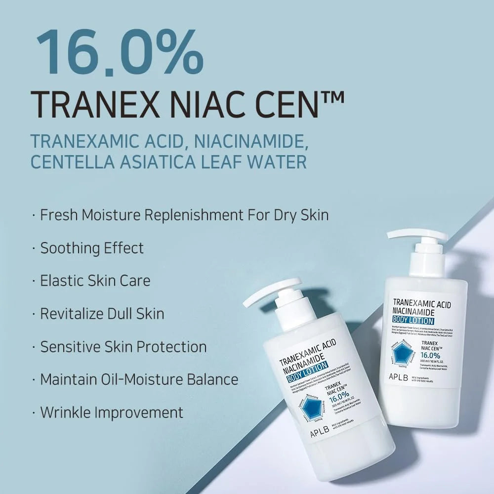 Осветляющий лосьон для тела APLB Tranexamic Acid Niacinamide Body Lotion