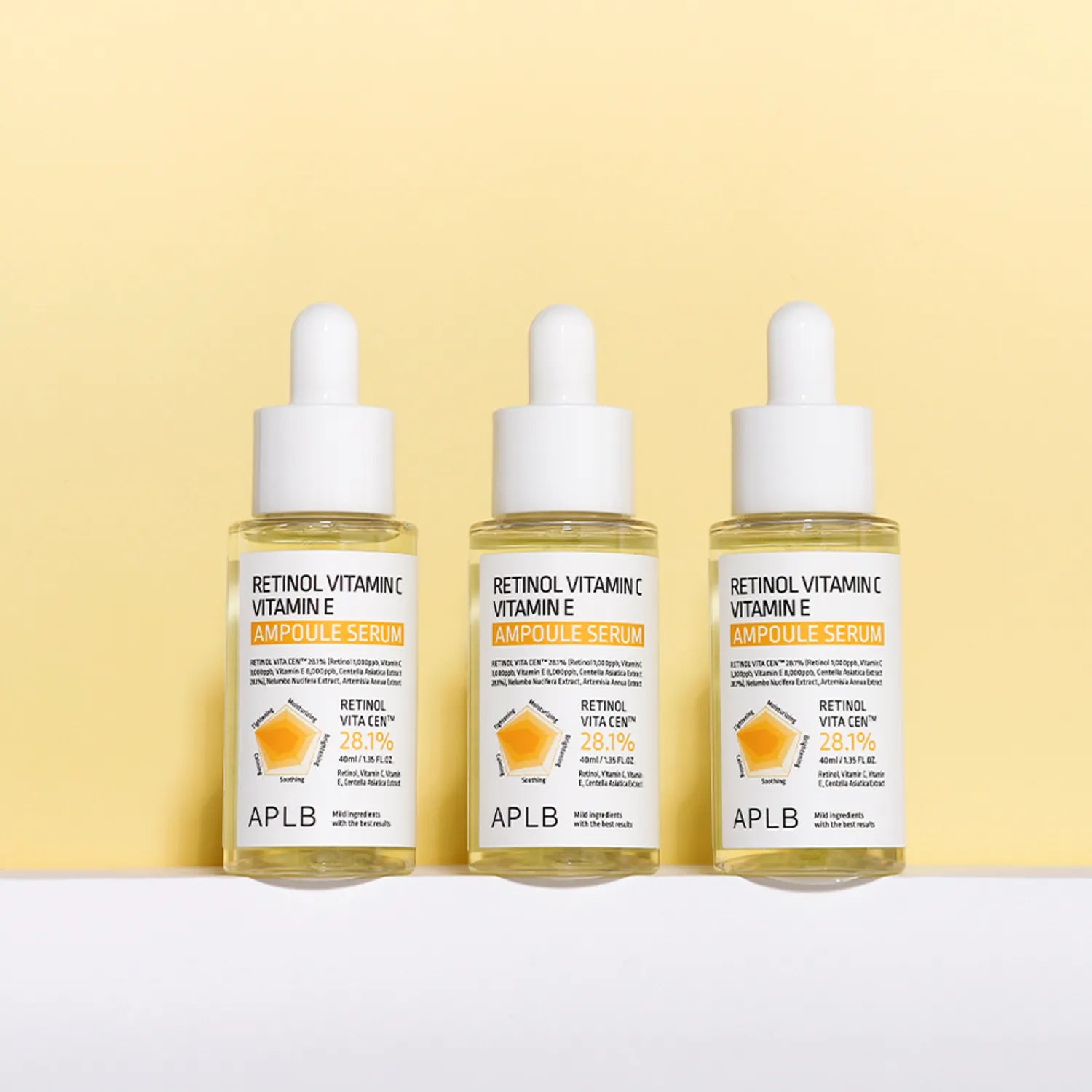 APLB Retinol Vitamin C Vitamin E Ampoule Serum