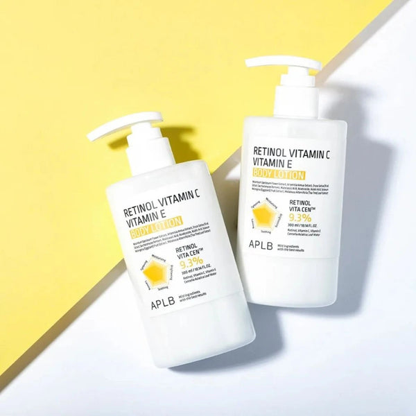 Tõstev kehakreem APLB Retinol Vitamin C Vitamin E Body Lotion