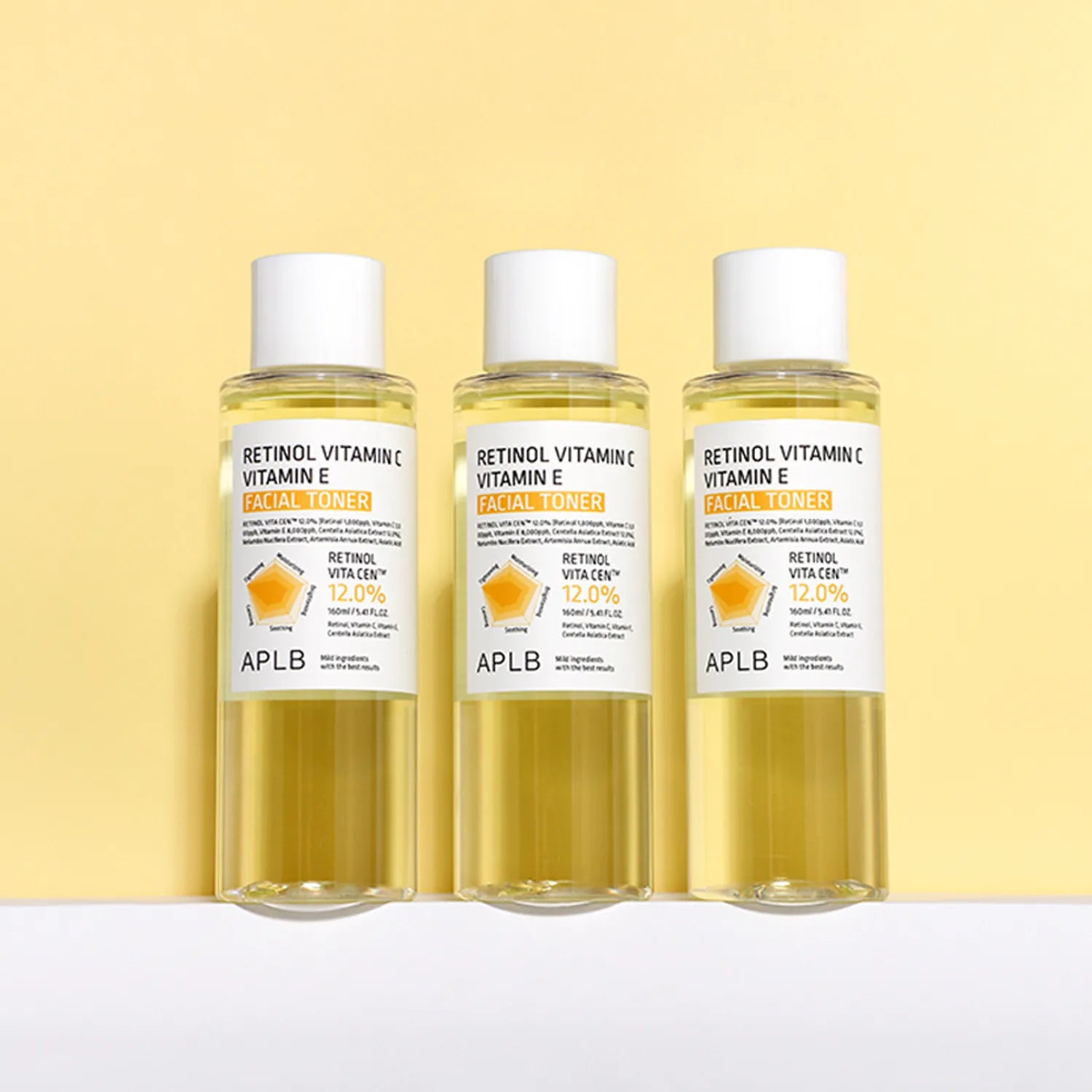 Восстанавливающий тоник с ретинолом APLB Retinol Vitamin C Vitamin E Facial Toner