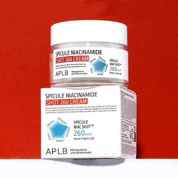 Крем с микроспикулами и ниацинамидом APLB Spicule Niacinamide Shot 260 Cream