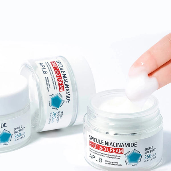 Крем с микроспикулами и ниацинамидом APLB Spicule Niacinamide Shot 260 Cream