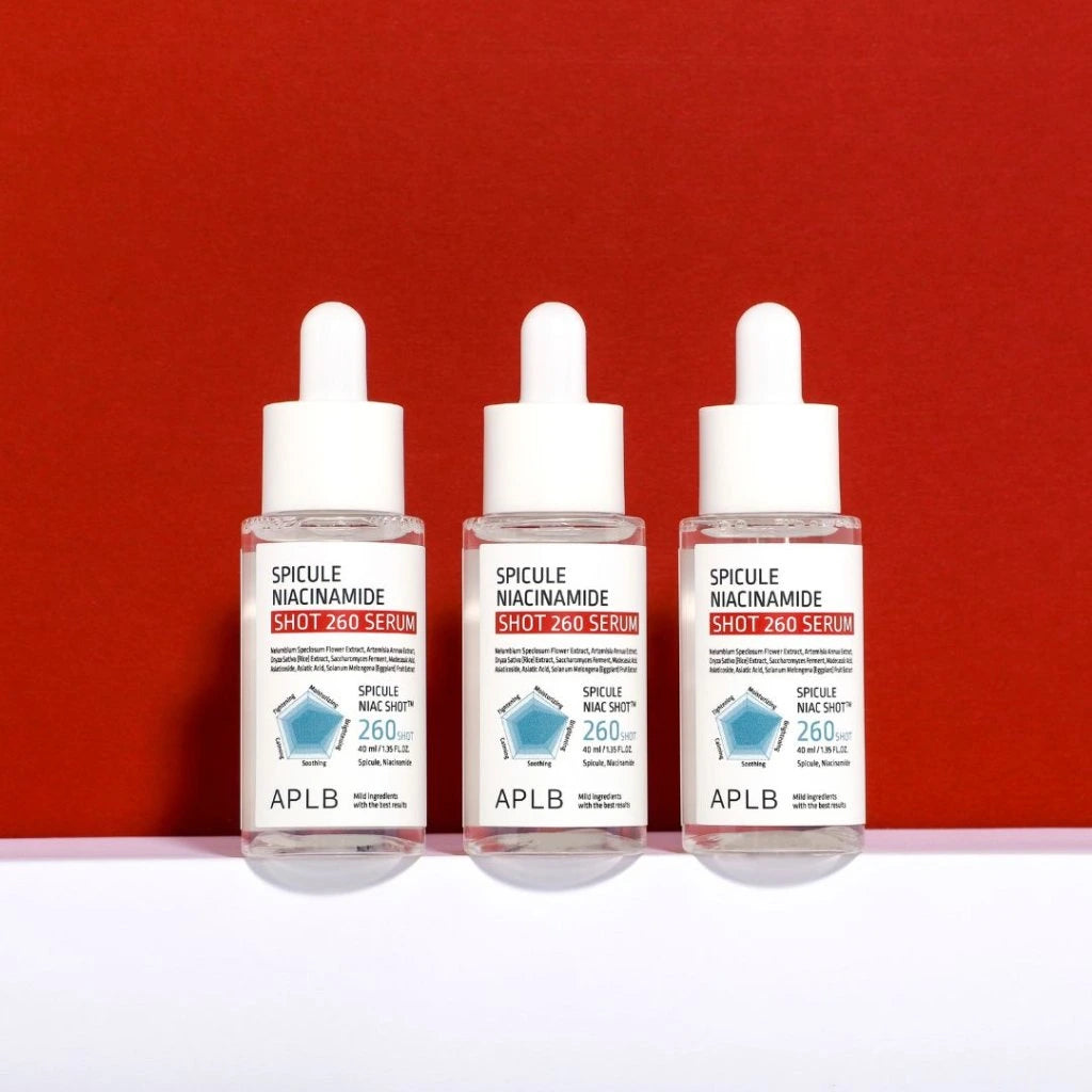 Kirkastav mikronõela seerum APLB Spicule Niacinamide Shot 260 Serum