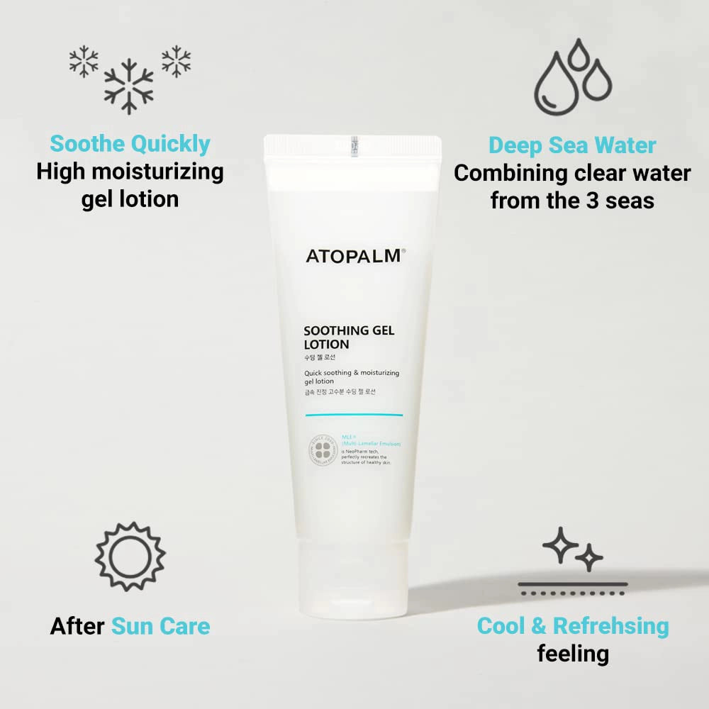 Увлажняющий гель-лосьон для чувствительной кожи Atopalm Soothing Gel Lotion