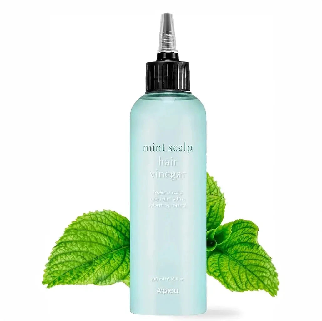 Taukainas galvas ādas kopšanai A'pieu Mint Scalp Hair Vinegar