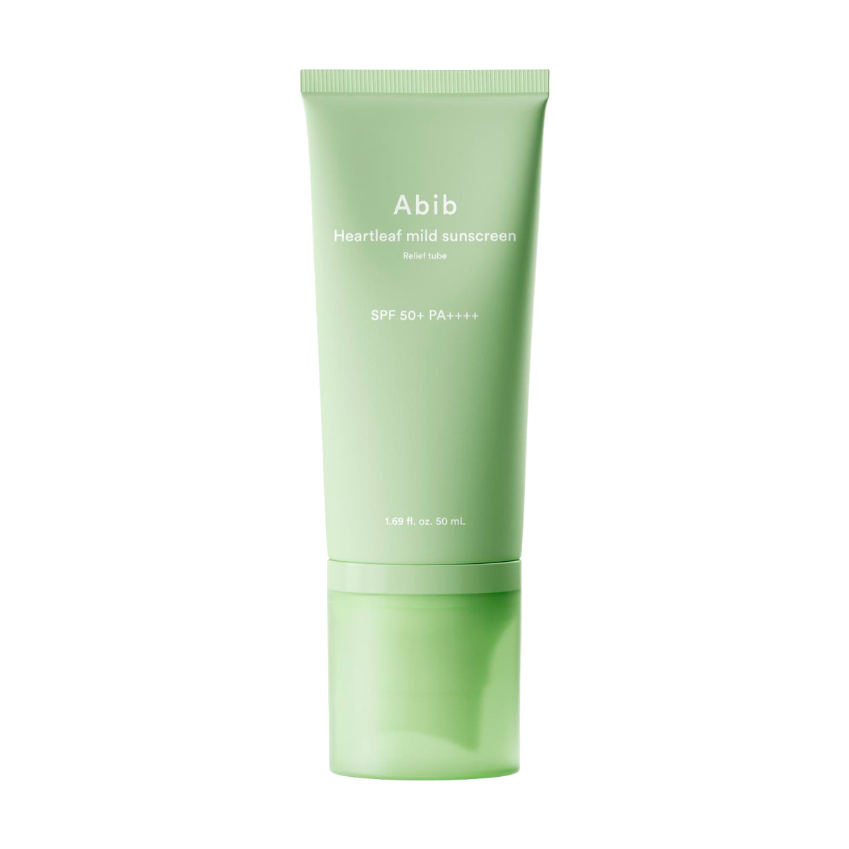 Успокаивающий солнцезащитный крем Abib Heartleaf Mild Sunscreen Relief Tube