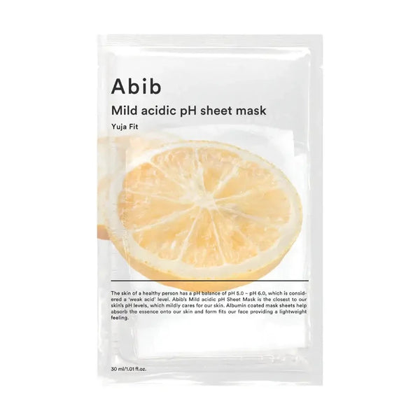 Sejas maska ādas kopšanai Abib Mild Acidic pH Sheet Mask