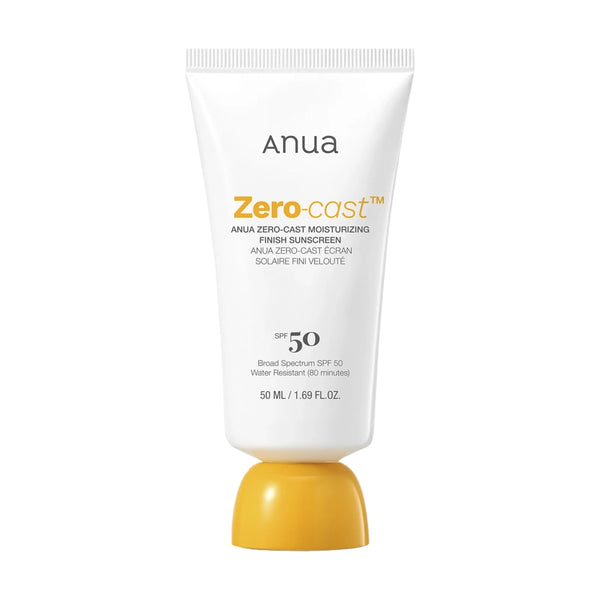 Mitrinošs saules aizsargkrēms Anua Zero-Cast Moisturizing Finish Sunscreen