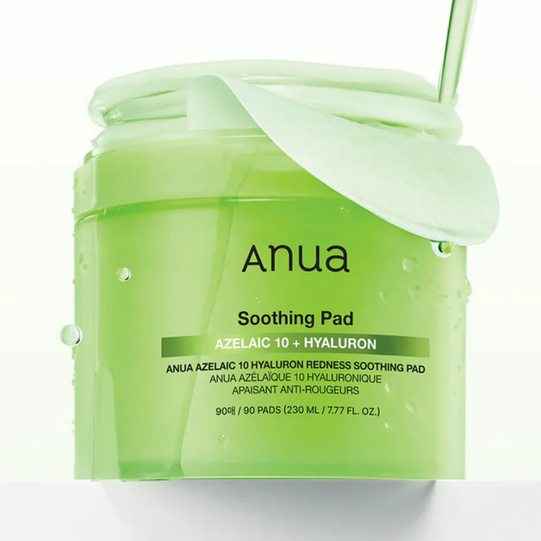 Spilventiņi ar azelīnskābi Anua Azelaic Acid 10 Hyaluron Redness Soothing Pad