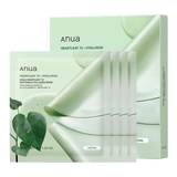 Nomierinoša hidrogela maska ar houtūniju Anua Heartleaf 70 Soothing Collagen Mask