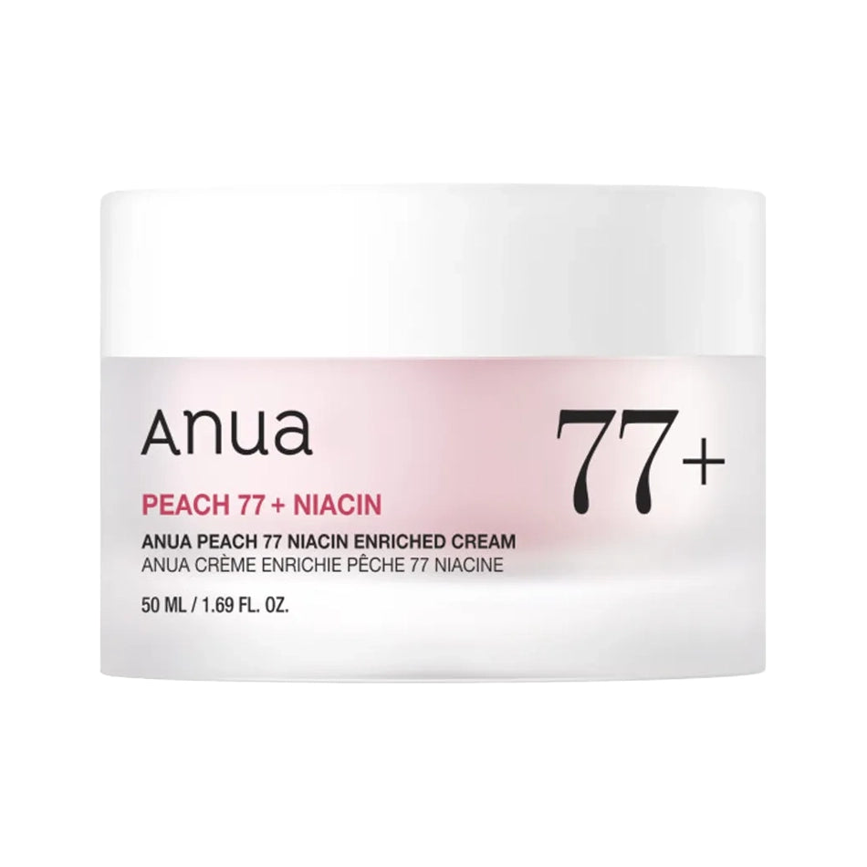 Ādu mīkstinošs krēms sejai ar persiku ekstraktu un niacinamīdu Anua Peach 77 Niacin Enriched Cream