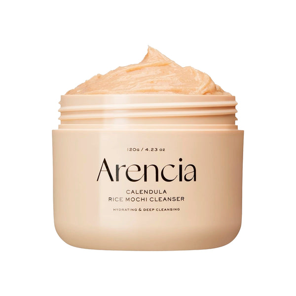Мягкое очищающее средство с экстрактами календулы и риса Arencia Calendula Rice Mochi Cleanser