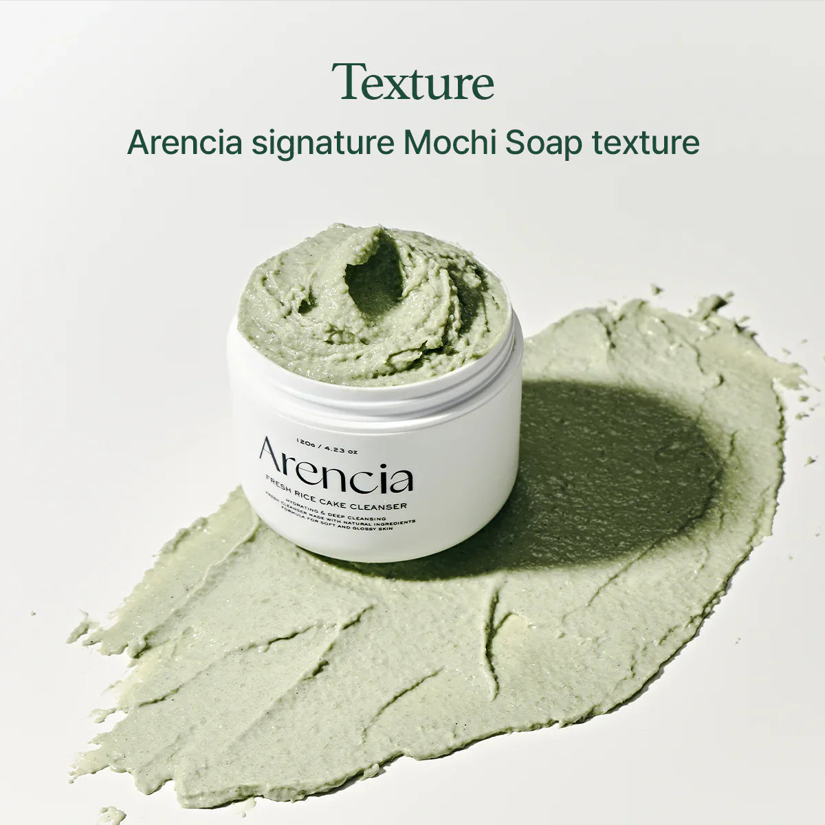 Putiņas dziļai ādas attīrīšanai Arencia Fresh Green Cleanser