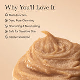 Puhastusvahend saialille ja riisi ekstraktidega Arencia Calendula Rice Mochi Cleanser