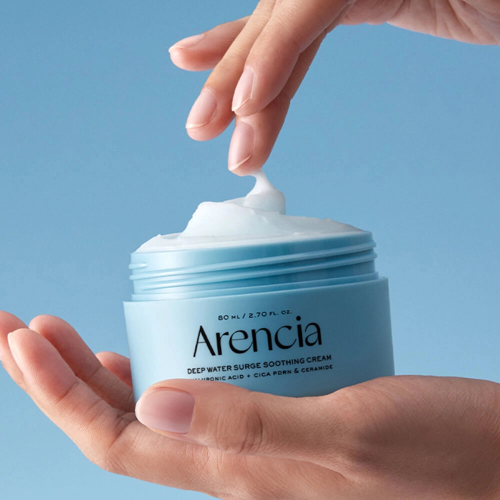 Восстанавливающий крем с PDRN Arencia Deep Water Surge Soothing Cream
