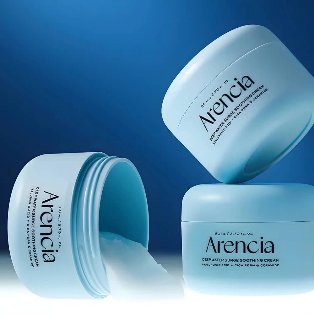 Восстанавливающий крем с PDRN Arencia Deep Water Surge Soothing Cream