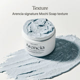 Puhastusvahend savi ja iisopi ekstraktiga Arencia Fresh Blue Hyssop Rice Mochi Cleanser