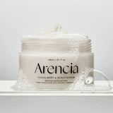 Õrn keha ja peanaha koorija valge tee ja neroliga Arencia Fresh Cloud Body & Scalp Scrub White Tea & Neroli