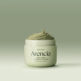 Мягкое очищающее средство с зелёным чаем и центеллой Arencia Fresh Green Rice Mochi Cleanser