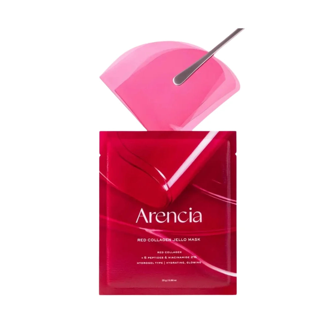 Укрепляющая гидрогелевая маска с коллагеном Arencia Red Collagen Jello Mask