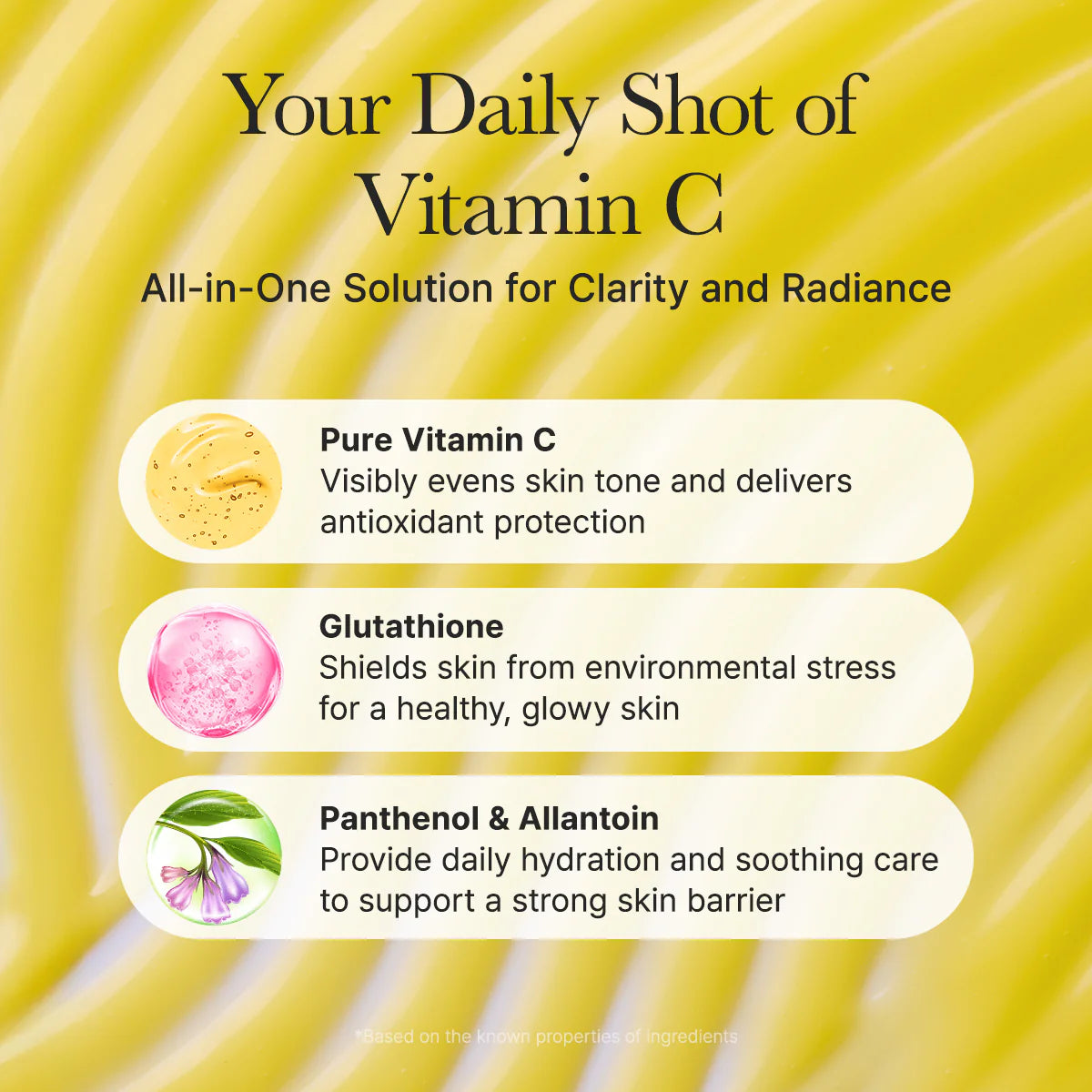 Сыворотка для сияния кожи Arencia Vitamin C Booster Shot