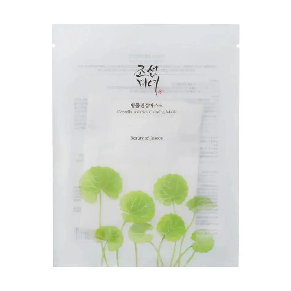Nomierinoša auduma maska ar Āzijas centellu Beauty of Joseon Centella Asiatica Calming Mask