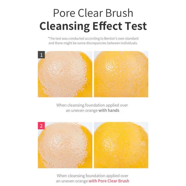 Antibakteriāla birstīte poru attīrīšanai Benton Pore Clear Brush