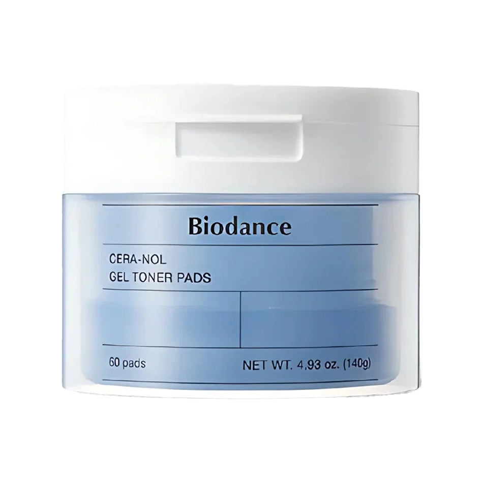 Gela spilventiņi ar toniku un ledāju ūdeni Biodance Cera-nol Gel Toner Pads