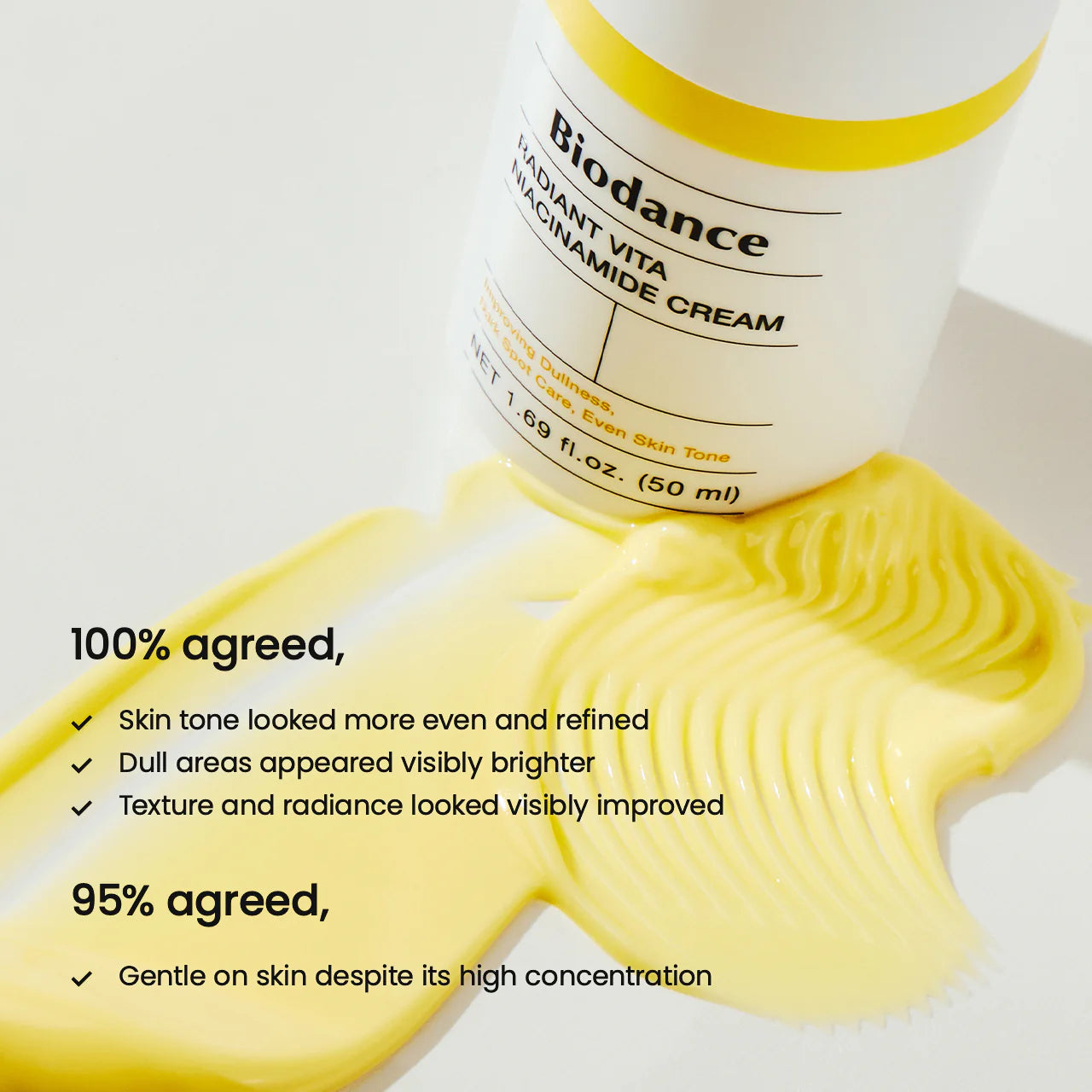 Крем с ниацинамидом Biodance Radiant Vita Niacinamide Cream<