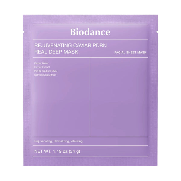 Ночная лифтинг-маска Biodance Rejuvenating Caviar PDRN Real Deep Mask