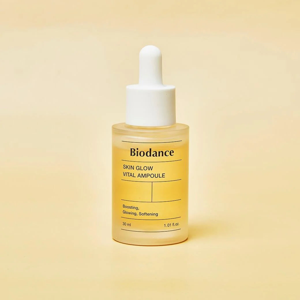Ampula veselīga mirdzuma piešķiršanai sejas ādai Biodance Skin Glow Vital Ampoule