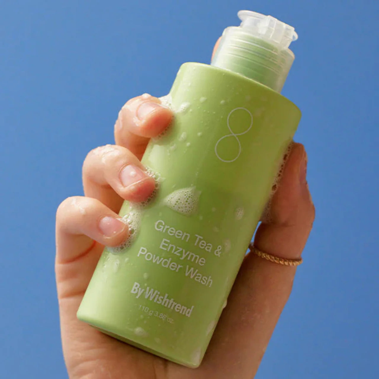 Ensüümipulber rohelise teega õrnaks naha puhastamiseks By Wishtrend Green Tea & Enzyme Powder Wash