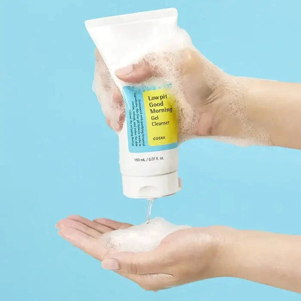 Maiga sejas mazgāšanas želeja COSRX Low pH Good Morning Gel Cleanser