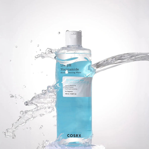 Micelārais ūdens ar niacinamīdu COSRX Low pH Niacinamide Micellar Cleansing Water
