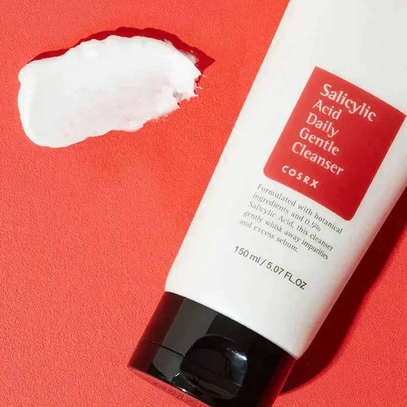 Putas priekš mazgāšana ar salicilskābi problemātiskai ādai COSRX Salicylic Acid Daily Gentle Cleanser