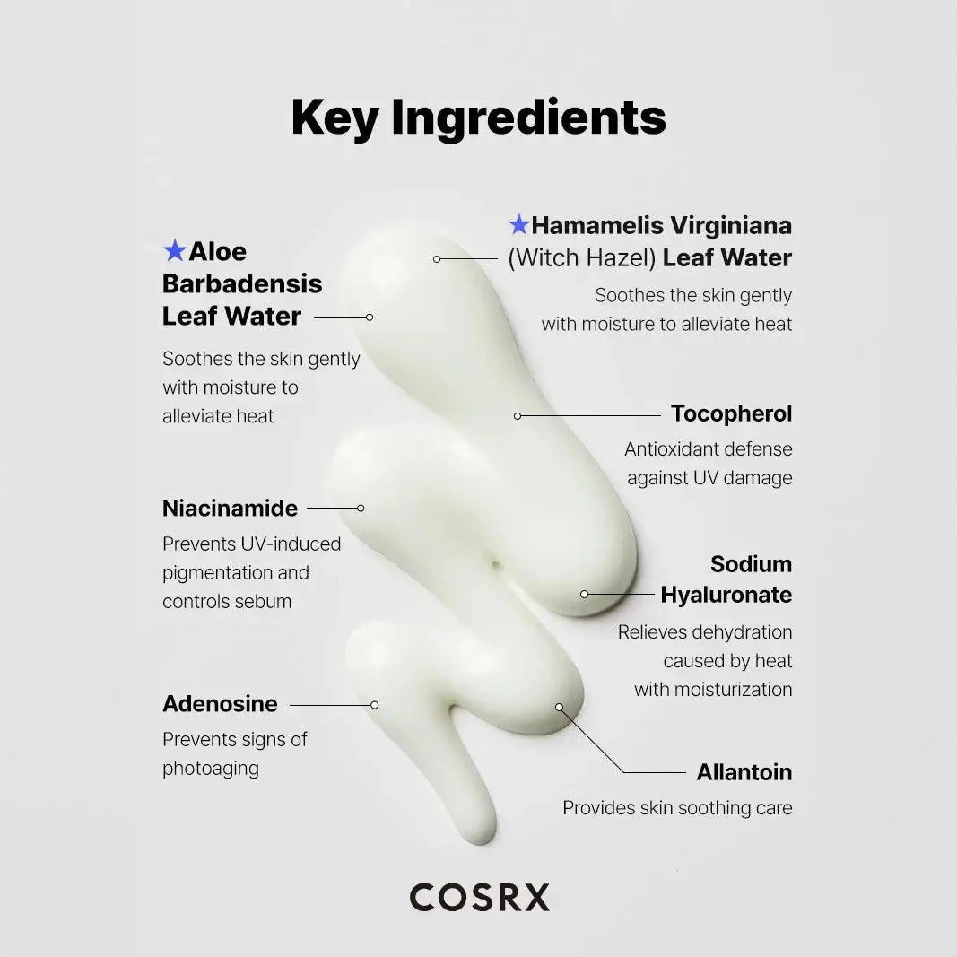 Gaisīgs saules aizsargkrēms ar burvju lazdu COSRX Ultra Light Invisible Sunscreen