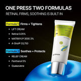 Ночной крем двойного действия Celimax The Vita-A Retinal Shot Tightening Dual Cream
