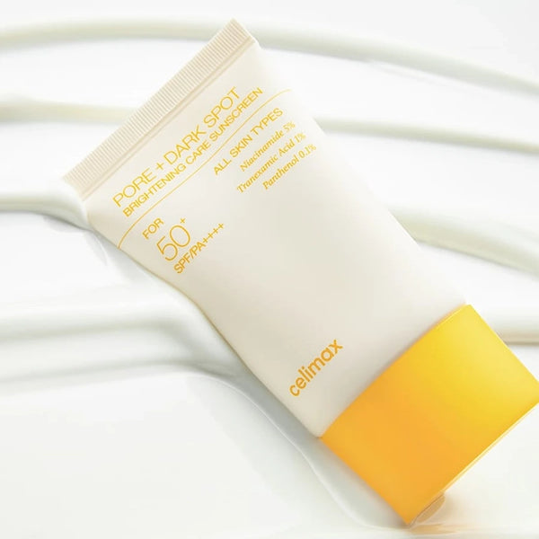 Солнцезащитный крем против пигментации Celimax Pore+Dark Spot Brightening Care Sunscreen SPF50+ PA++++