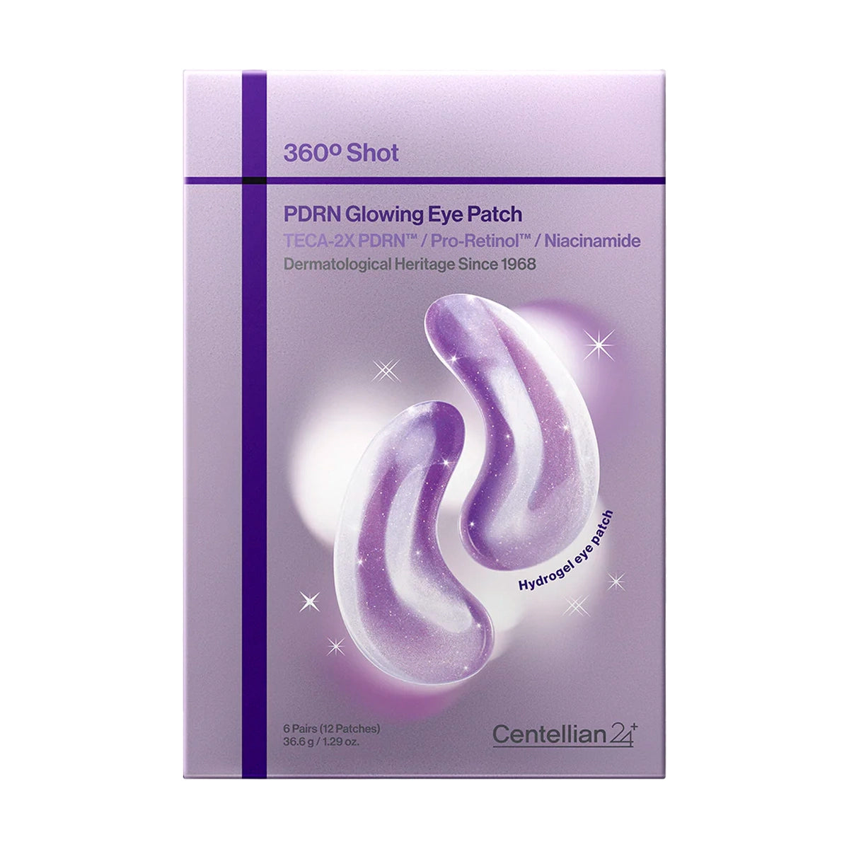 Патчи для глаз Centellian24 360º Shot PDRN Glowing Eye Patch