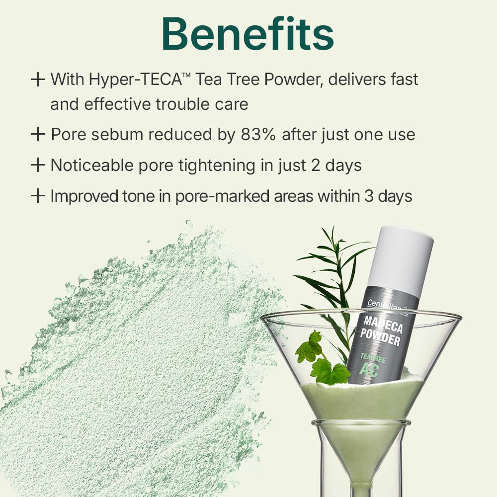 Локальная пудра против акне Centellian24 Madeca Powder Tea Tree AC